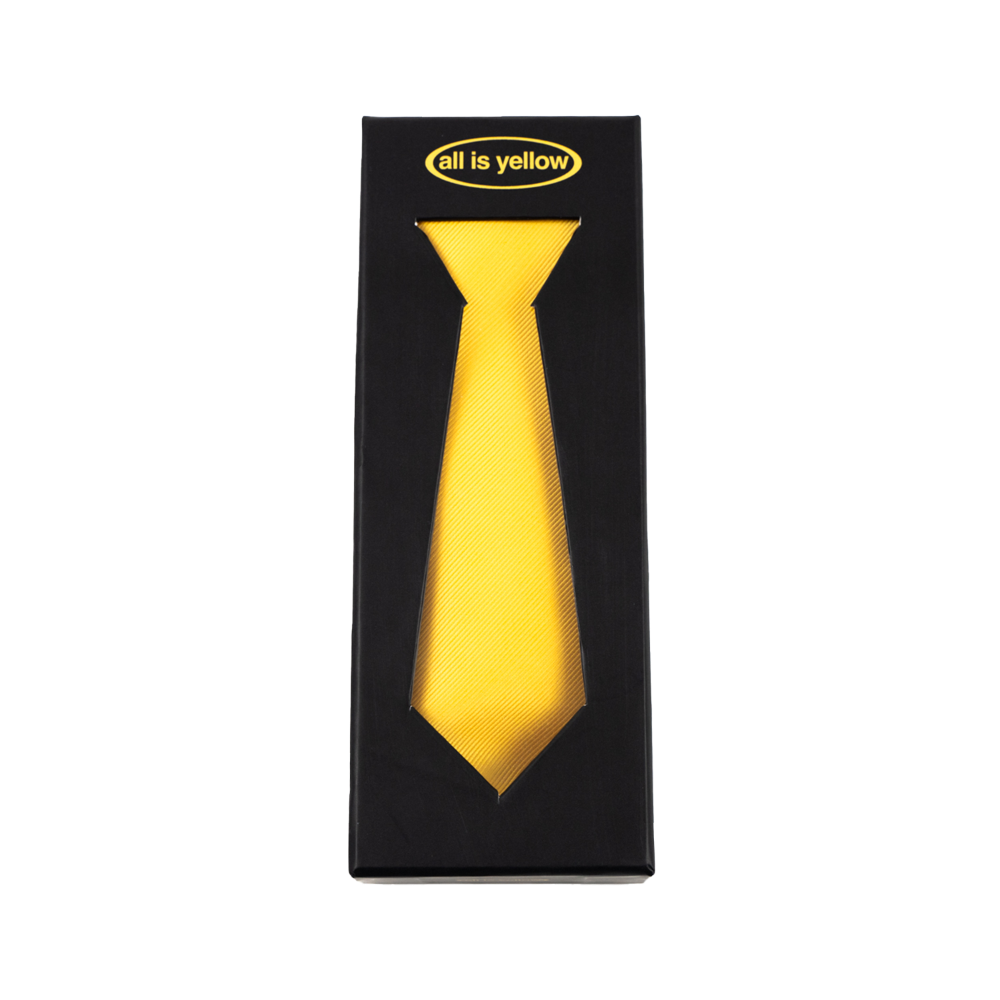 All Is Yellow Tie