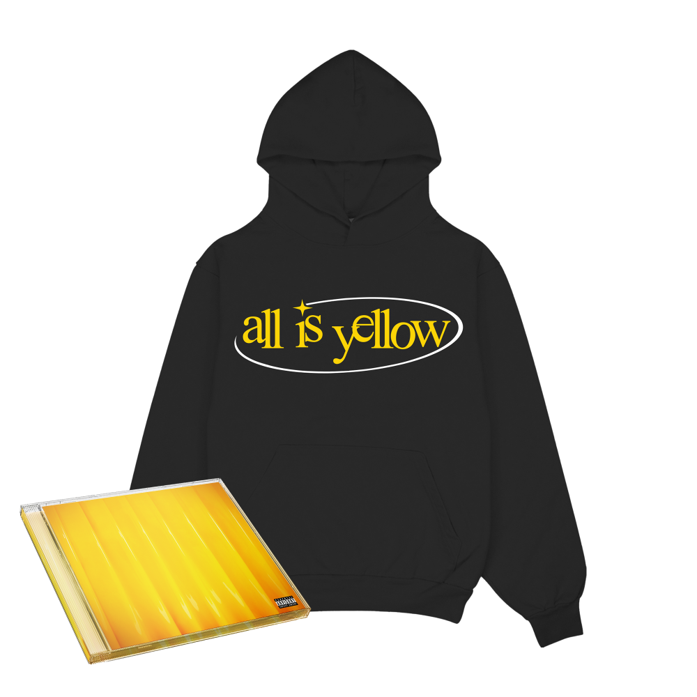All Is Yellow Star Black Hoodie Fan Pack